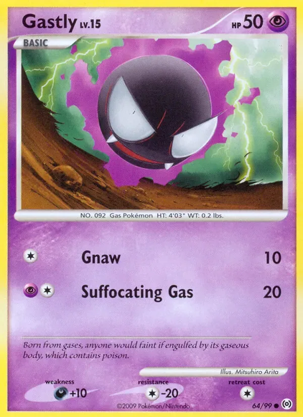 Gastly, Arceus