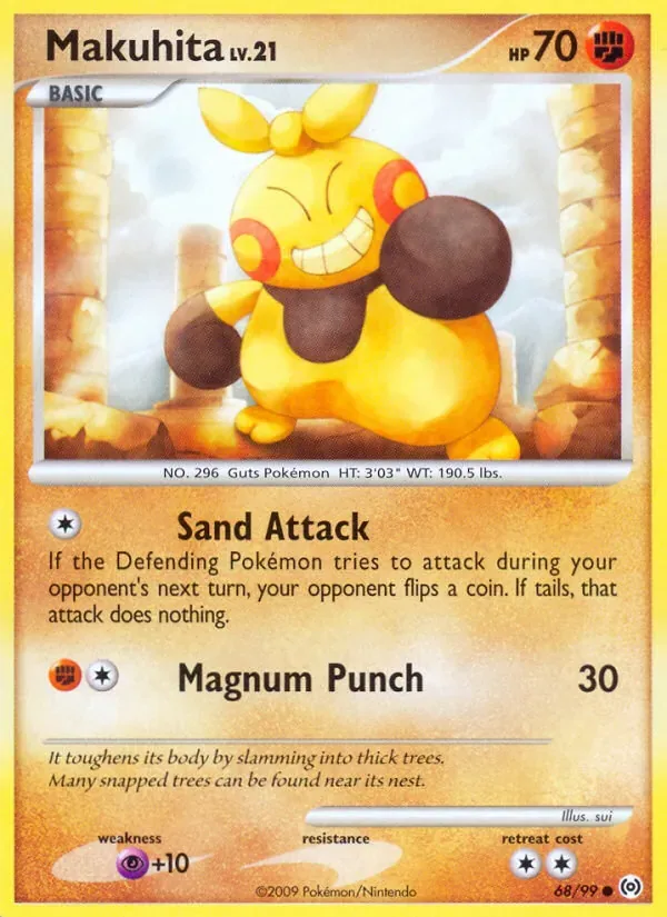 Makuhita, Arceus