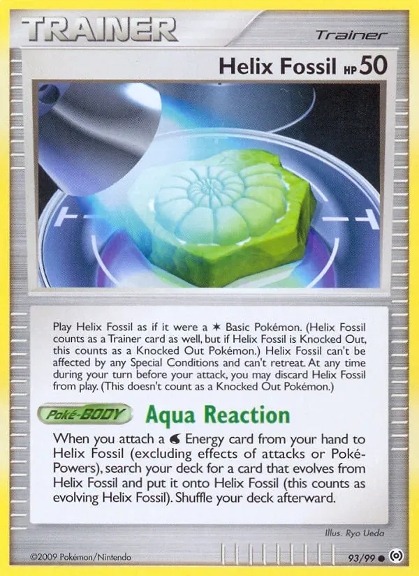 Helix Fossil, Arceus