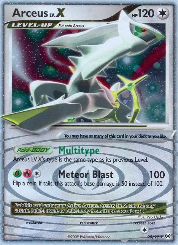 Arceus LV.X, Arceus