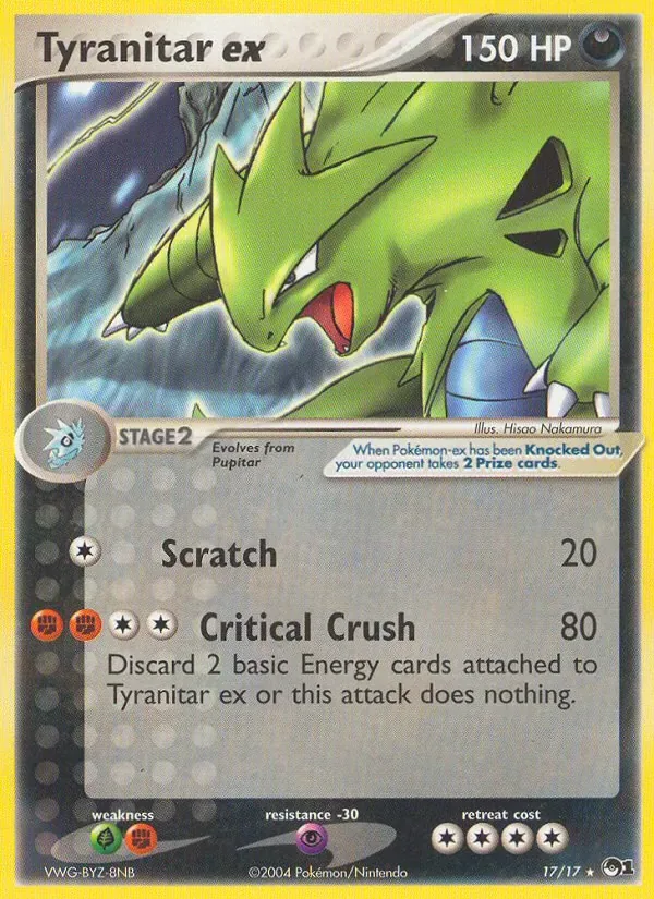 Tyranitar ex, POP Series 1