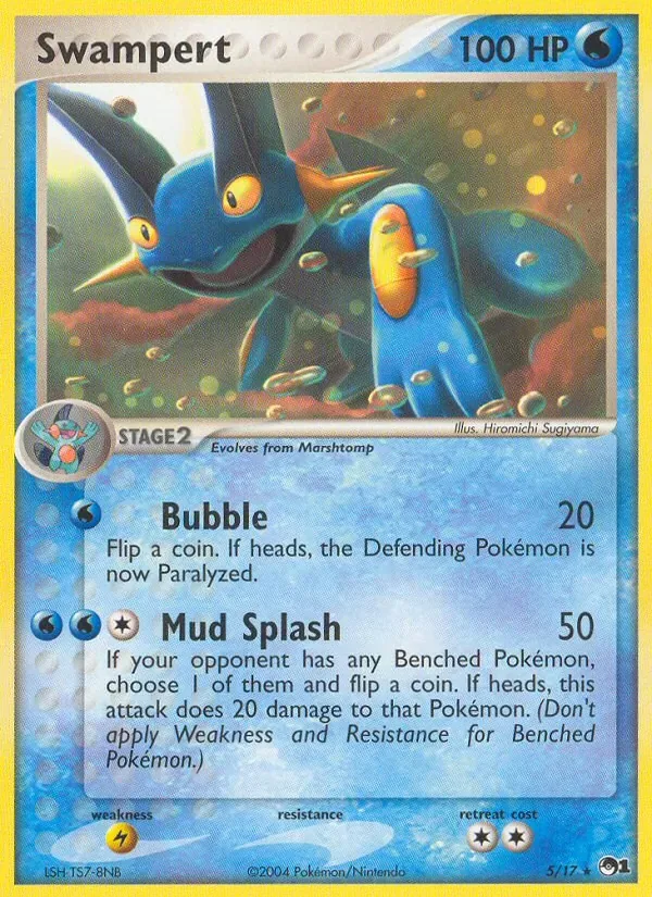 Swampert, POP Series 1