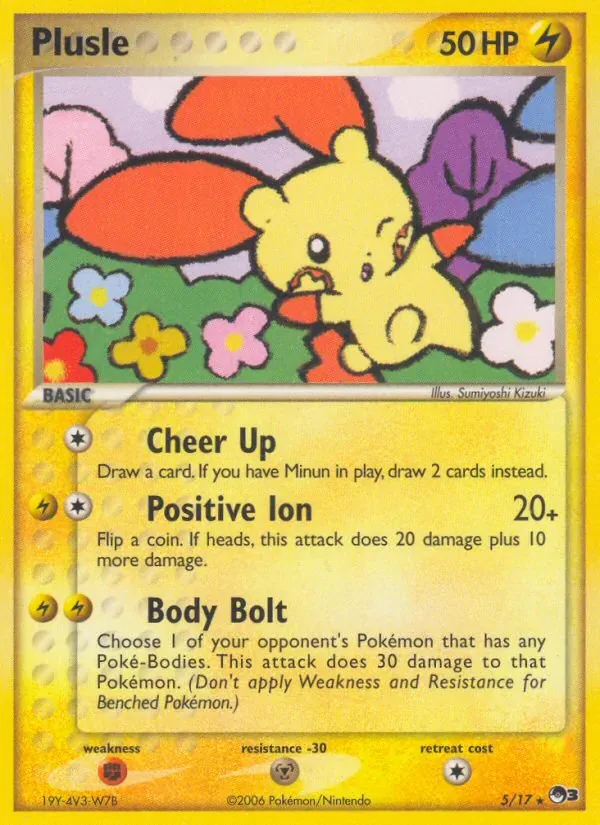 Plusle, POP Series 3