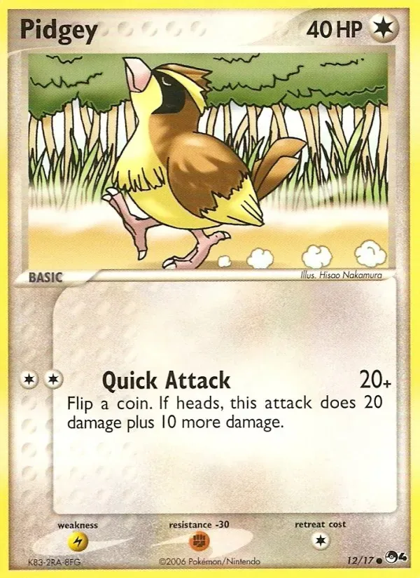 Pidgey, POP Series 4