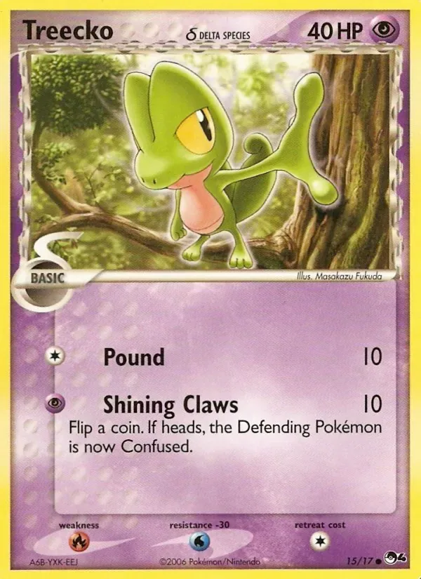 Treecko δ, POP Series 4