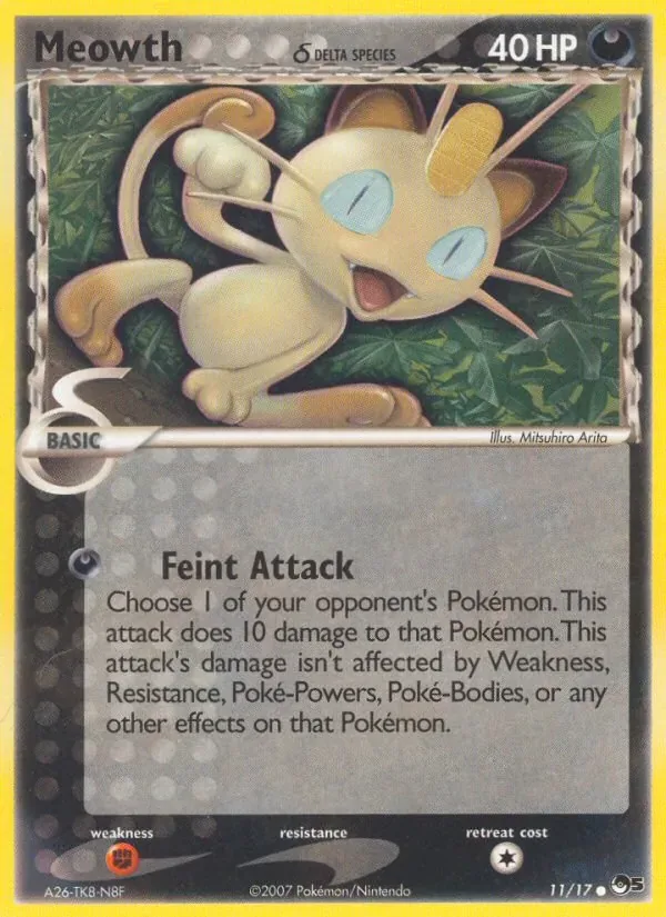 Meowth δ, POP Series 5