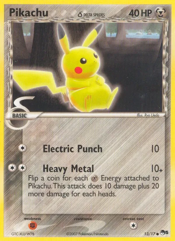 Pikachu δ, POP Series 5