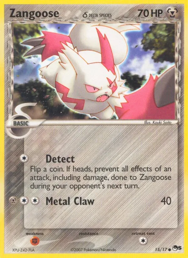 Zangoose δ, POP Series 5