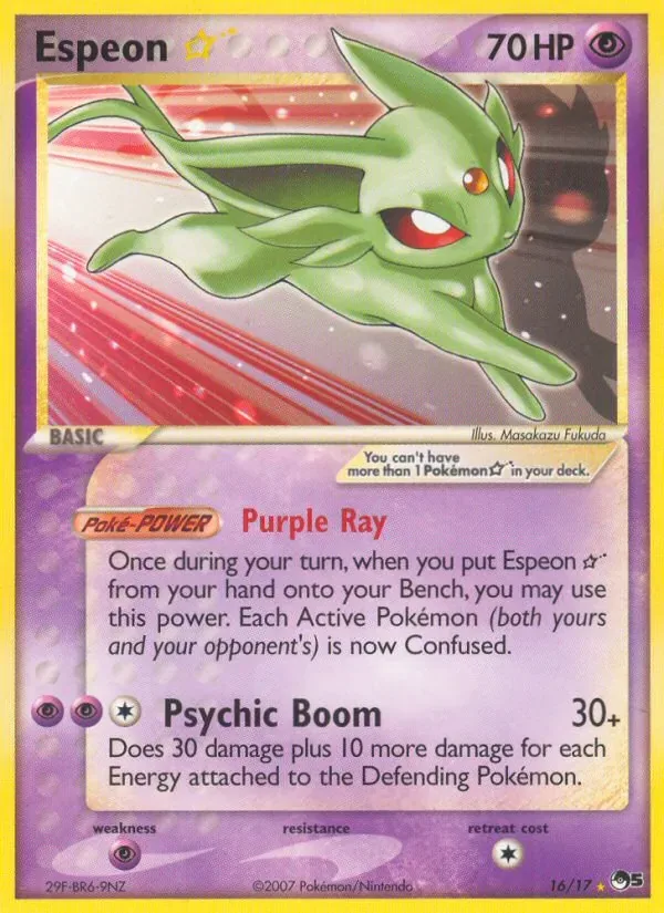 Espeon ★, POP Series 5
