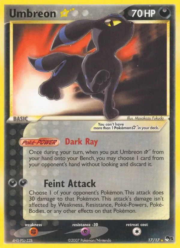 Umbreon ★, POP Series 5
