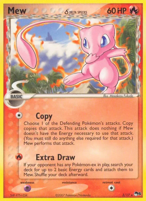 Mew δ, POP Series 5