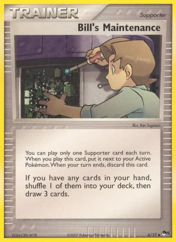 Bill's Maintenance, POP Series 5