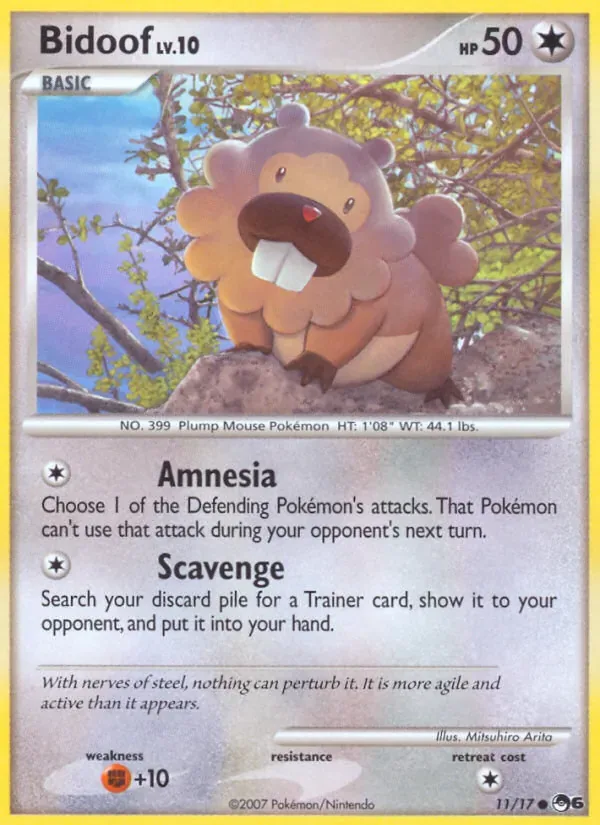 Bidoof, POP Series 6