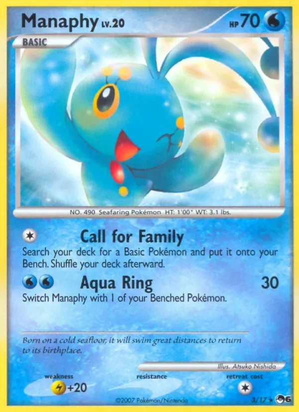Manaphy, POP Series 6