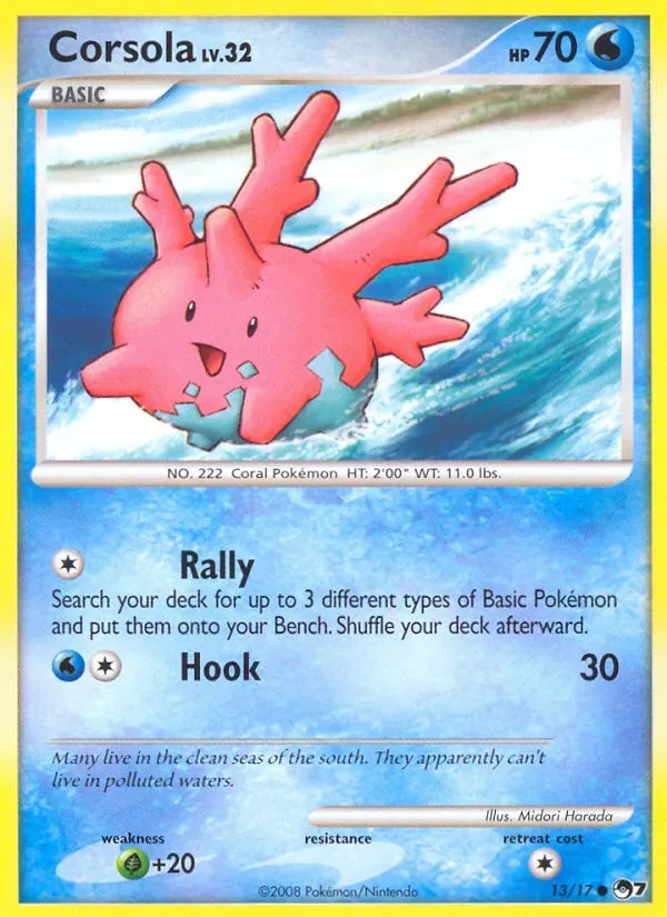 Corsola, POP Series 7
