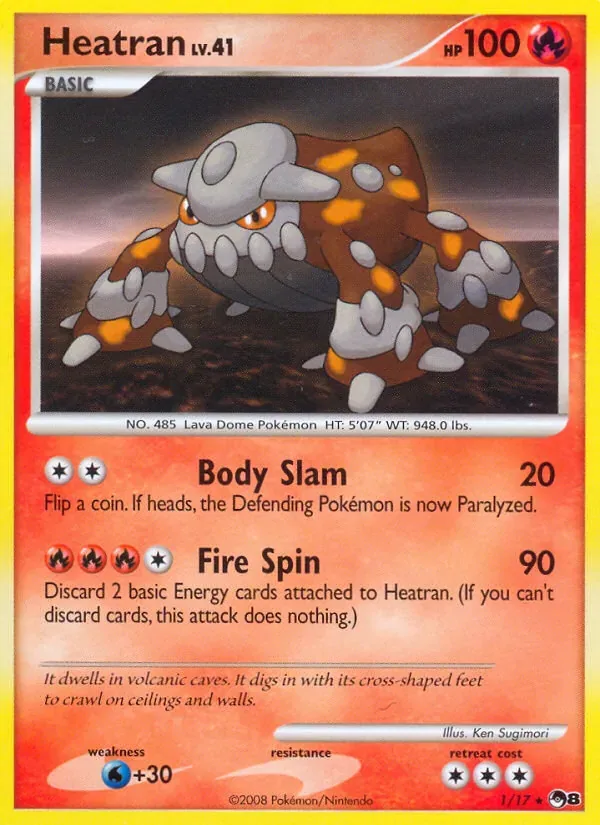 Heatran, POP Series 8