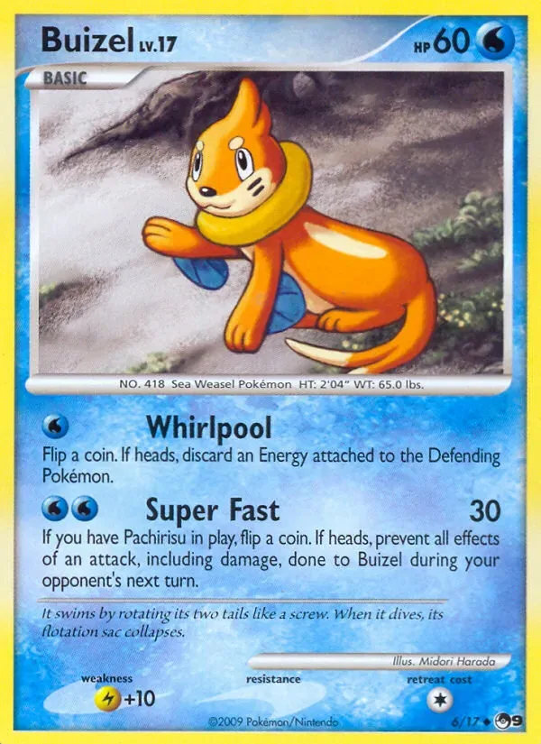 Buizel, POP Series 9