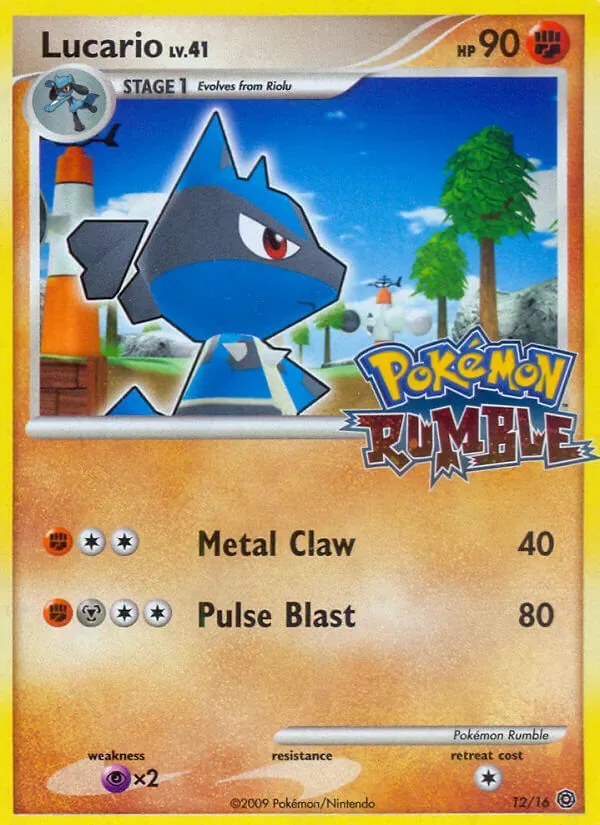 Lucario, Pokémon Rumble