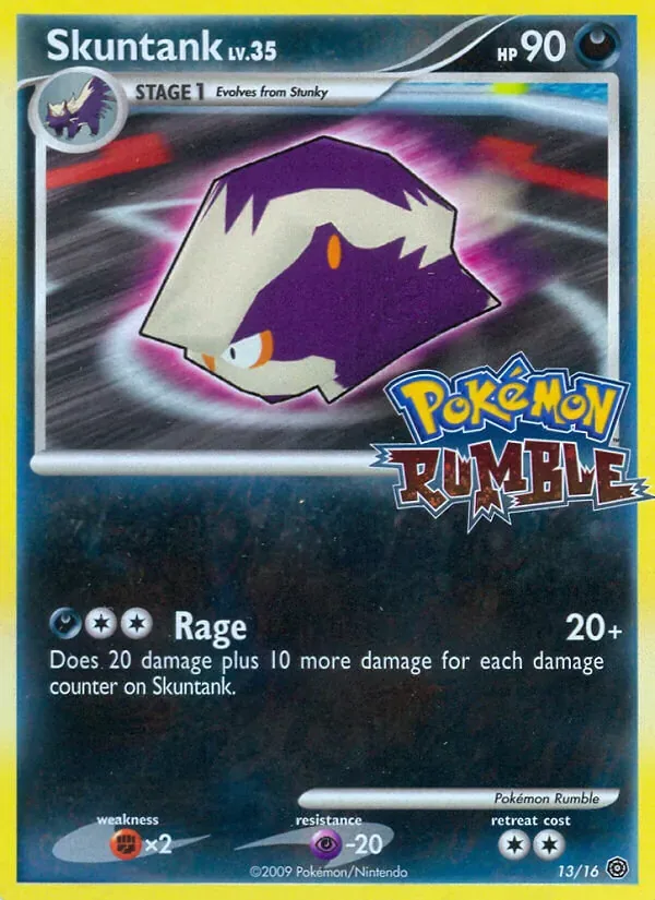 Skuntank, Pokémon Rumble