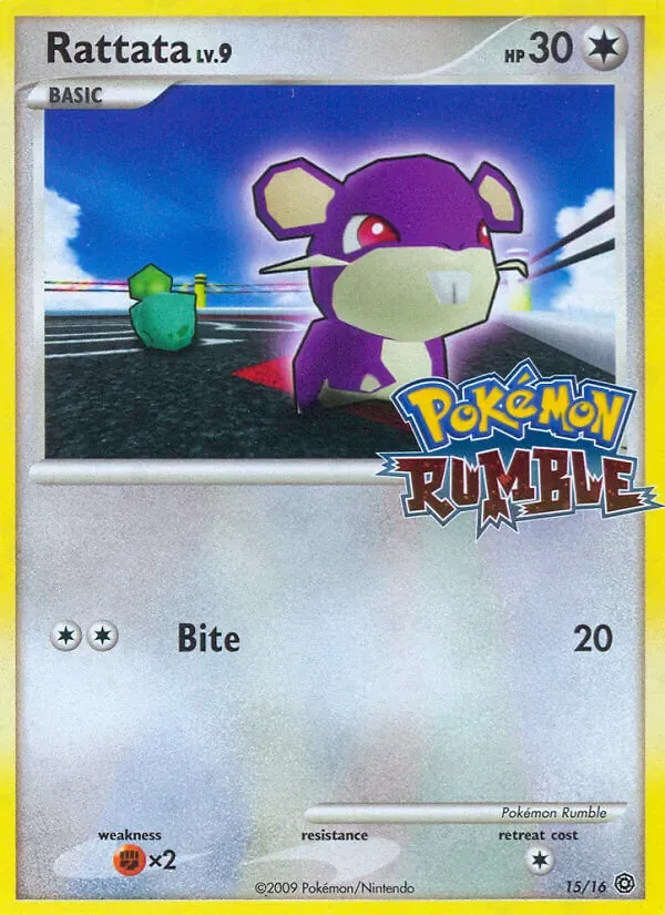 Rattata, Pokémon Rumble