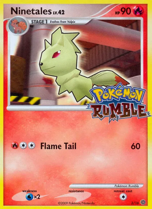 Ninetales, Pokémon Rumble