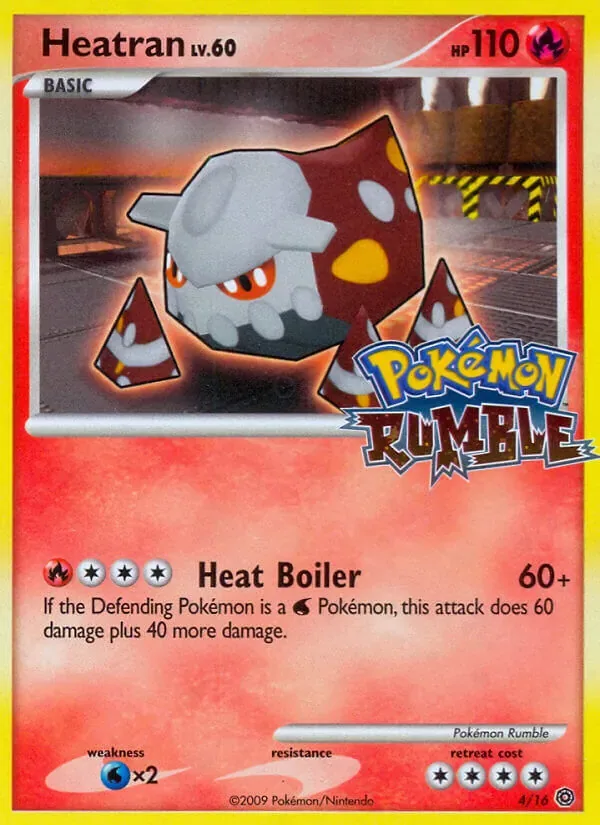 Heatran, Pokémon Rumble