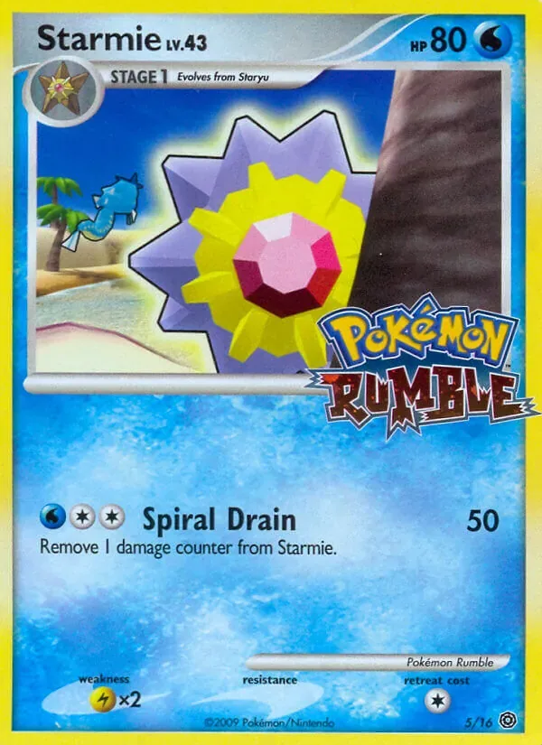 Starmie, Pokémon Rumble