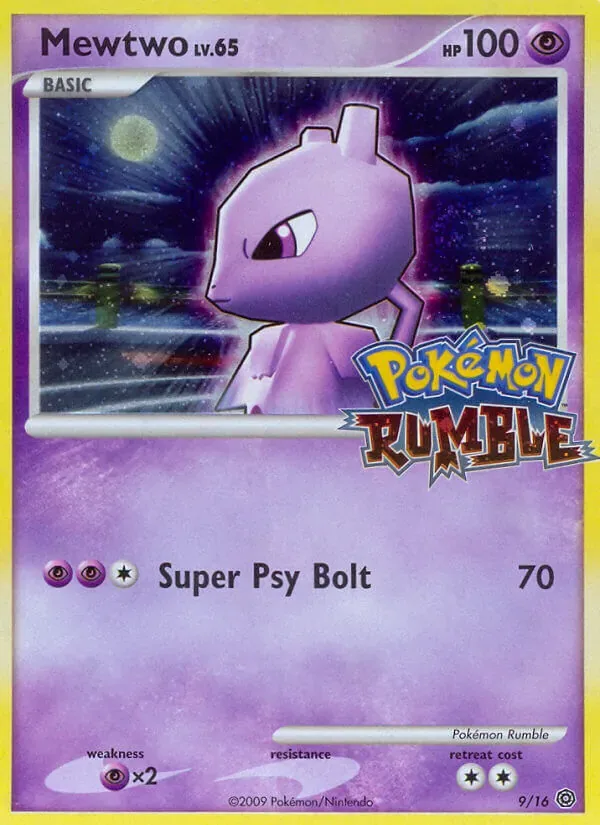 Mewtwo, Pokémon Rumble