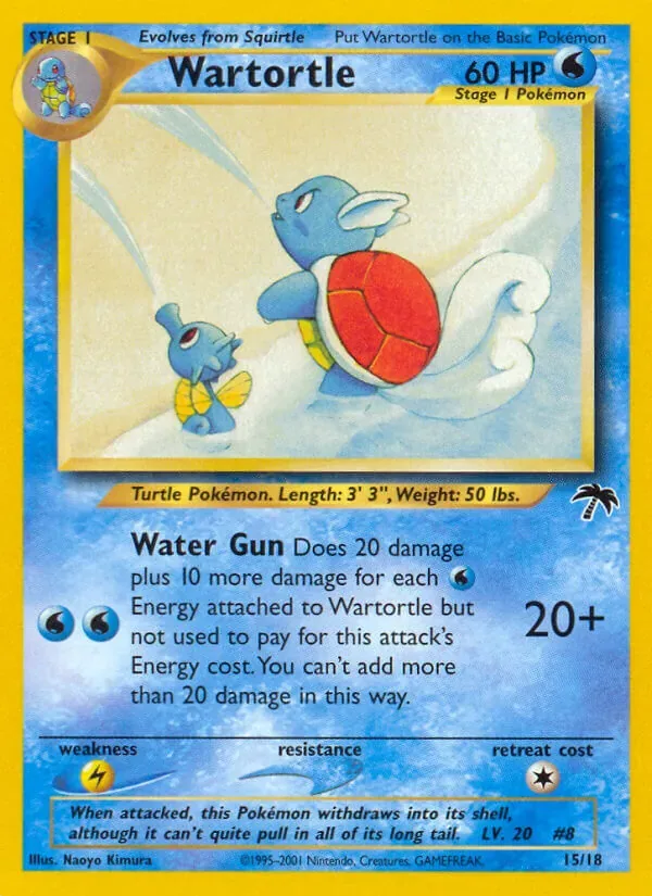 Wartortle, Southern Islands