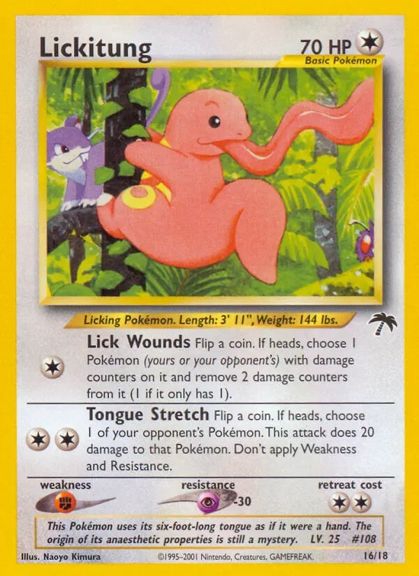 Lickitung, Southern Islands