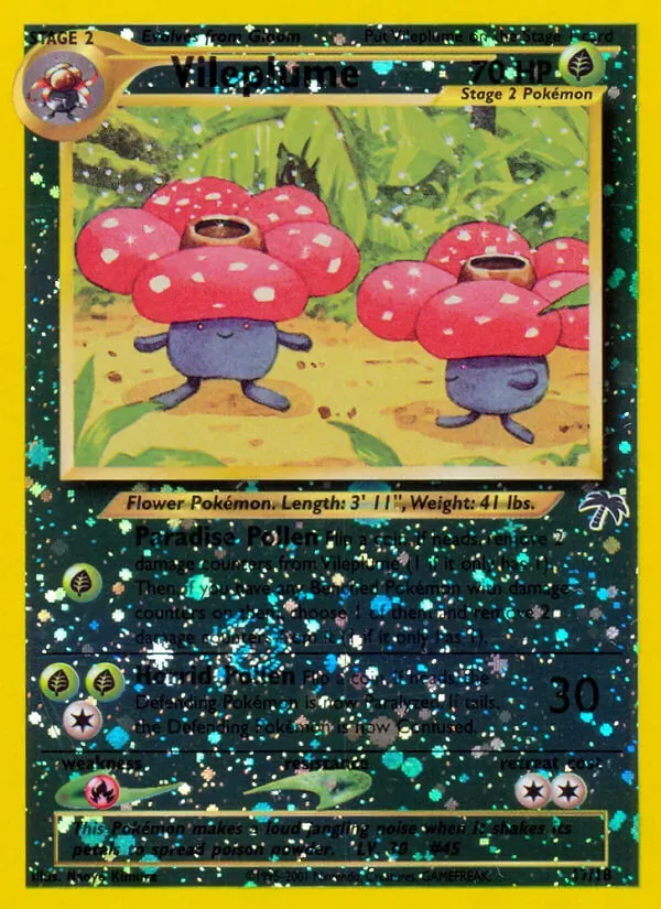 Vileplume, Southern Islands