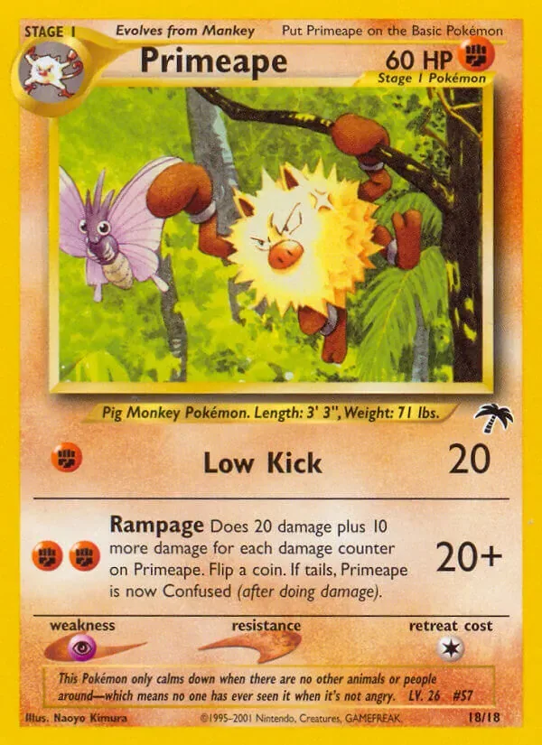 Primeape, Southern Islands