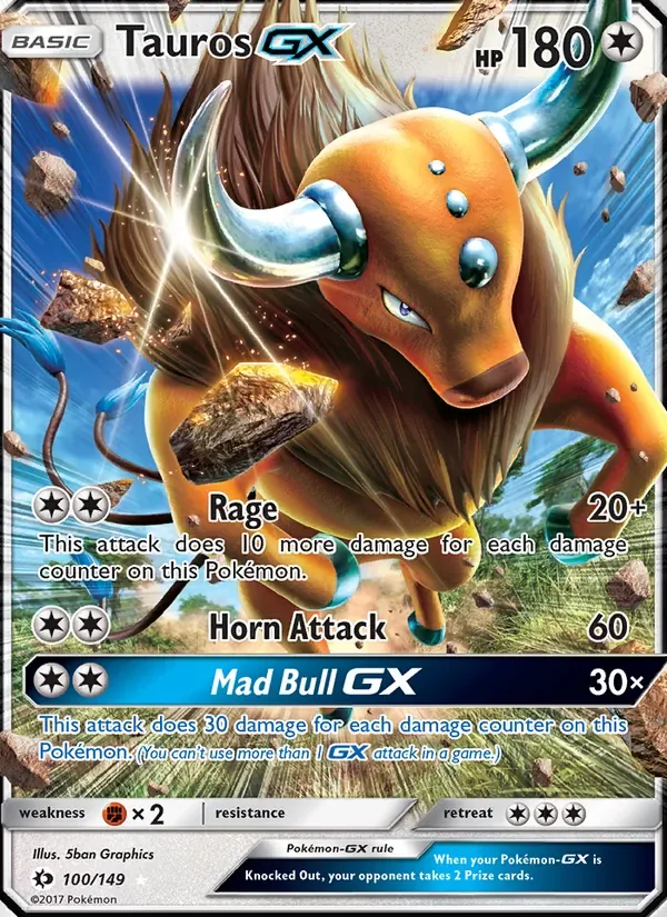 Tauros GX, Sun & Moon