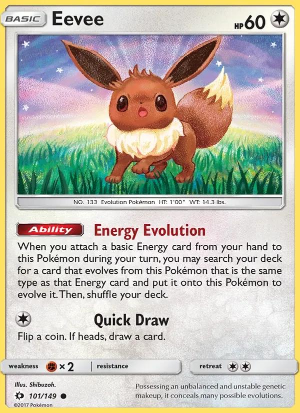 Eevee, Sun & Moon