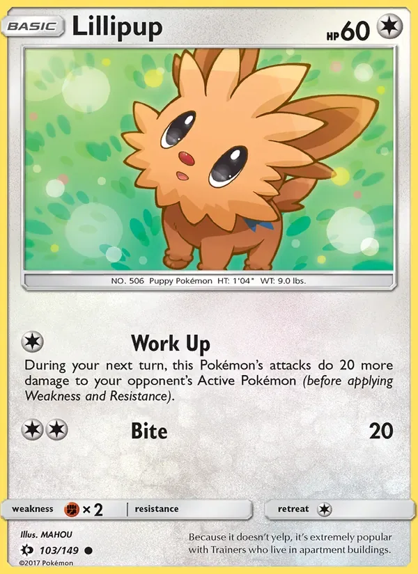 Lillipup, Sun & Moon