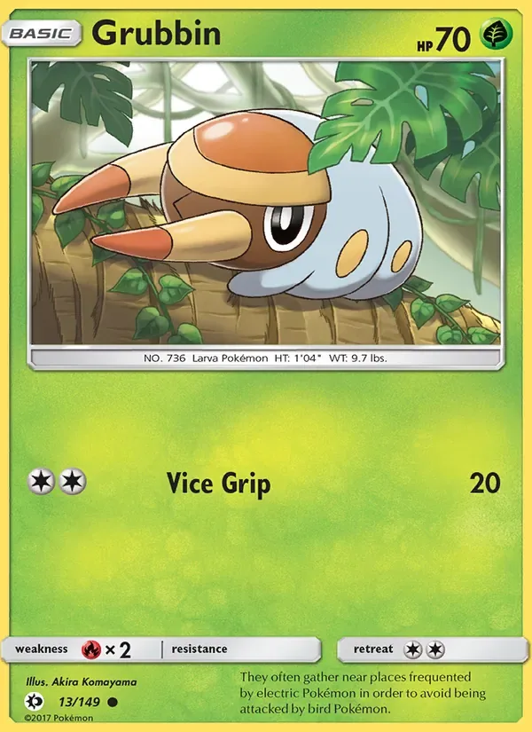 Grubbin, Sun & Moon
