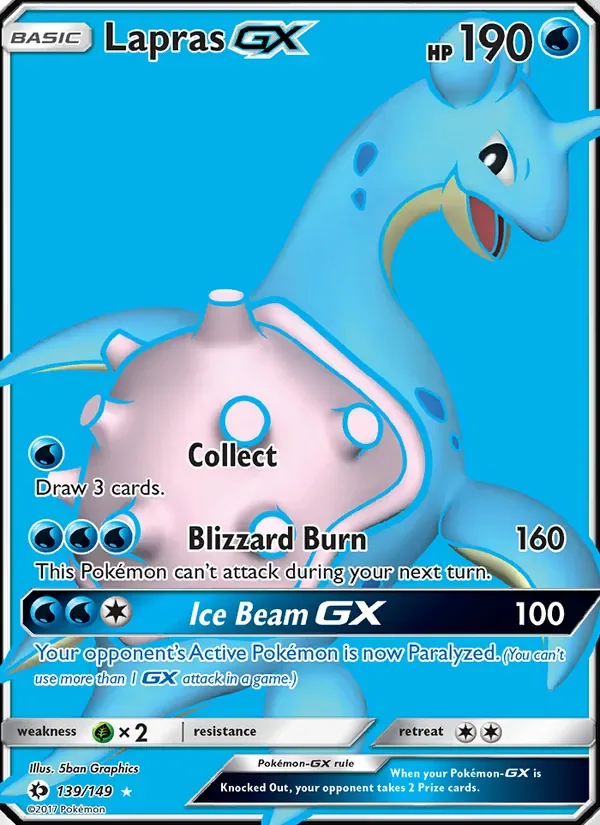 Lapras GX, Sun & Moon