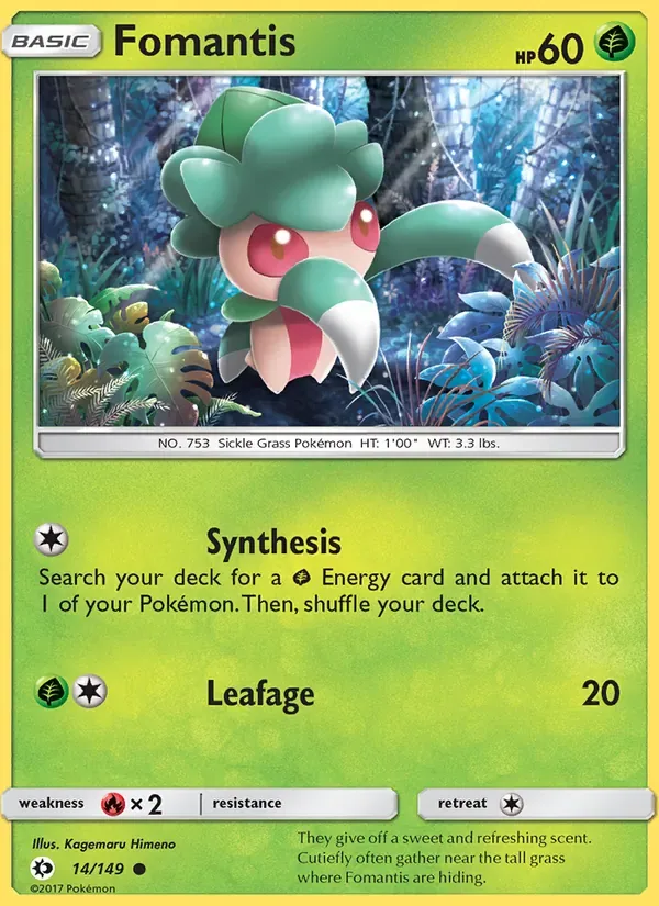 Fomantis, Sun & Moon