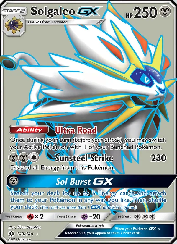 Solgaleo GX, Sun & Moon