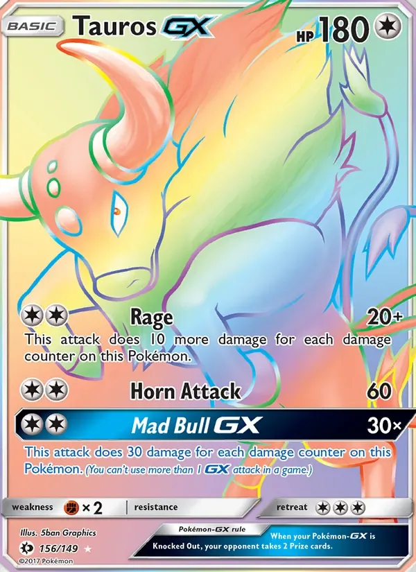 Tauros GX, Sun & Moon