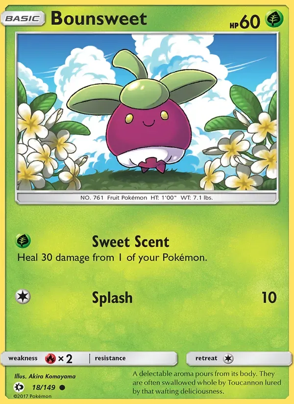 Bounsweet, Sun & Moon