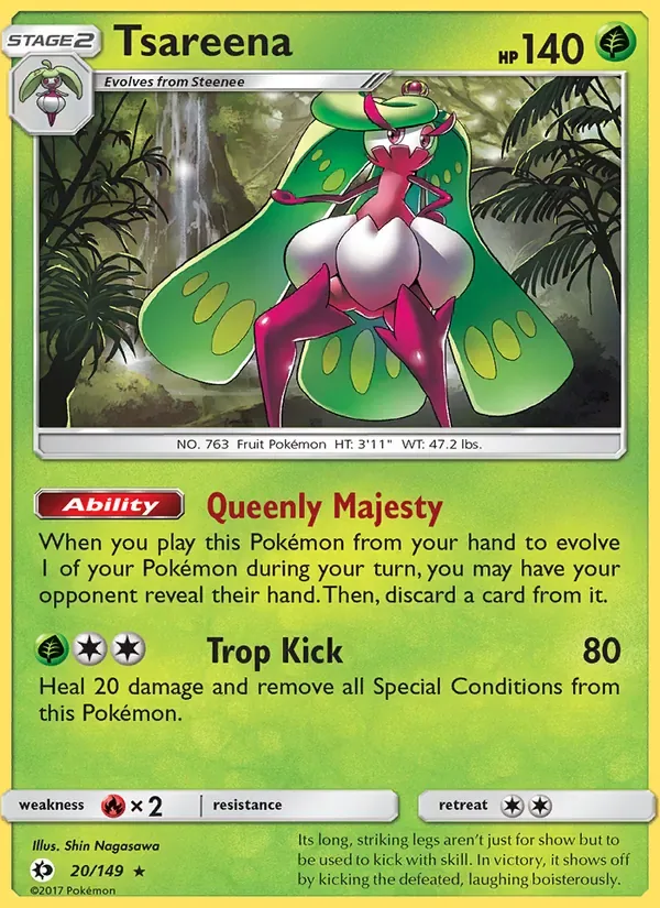 Tsareena, Sun & Moon