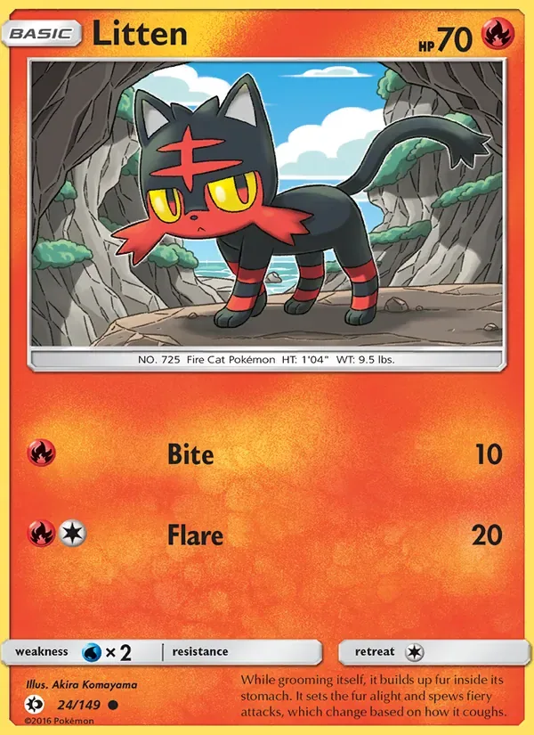 Litten, Sun & Moon