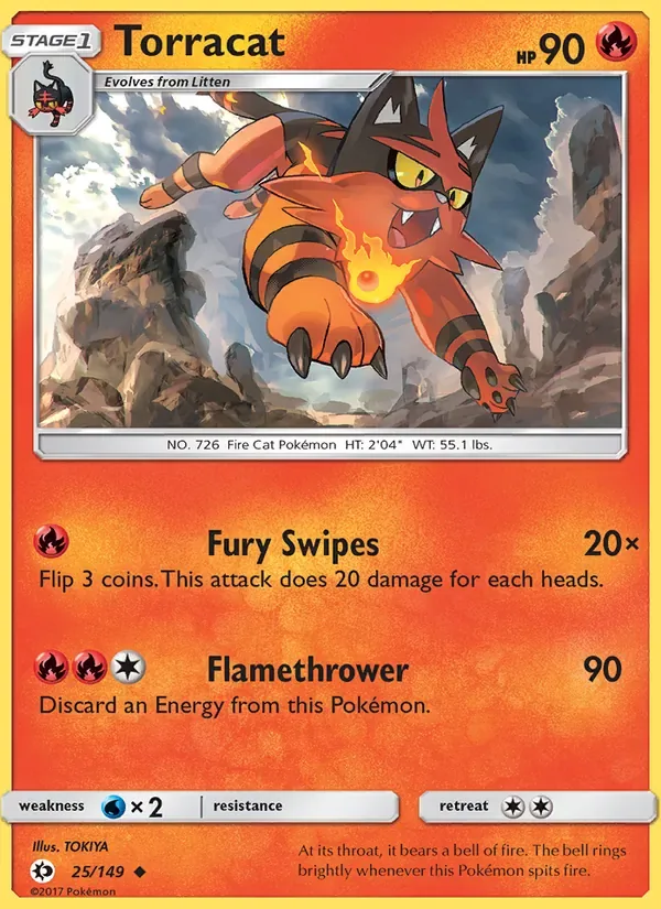Torracat, Sun & Moon