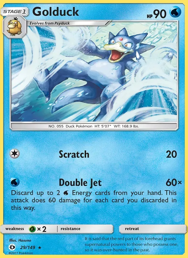 Golduck, Sun & Moon