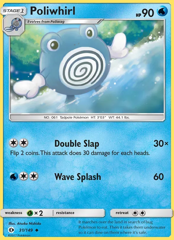 Poliwhirl, Sun & Moon