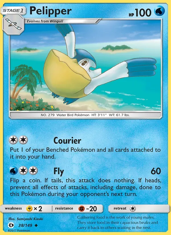 Pelipper, Sun & Moon