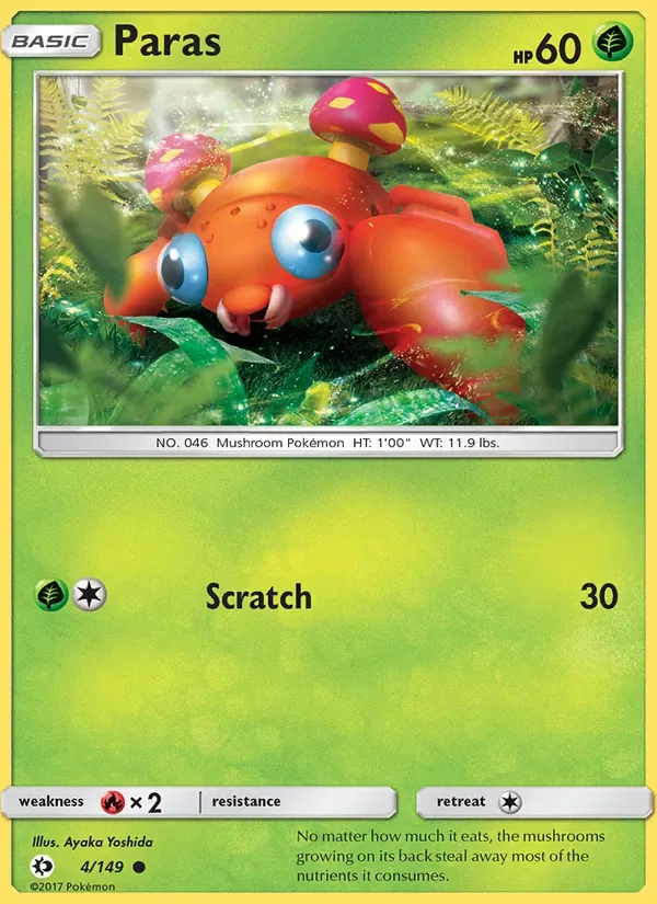 Paras, Sun & Moon