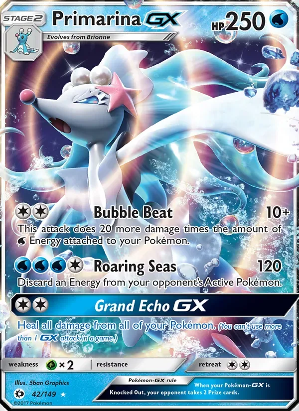 Primarina GX, Sun & Moon