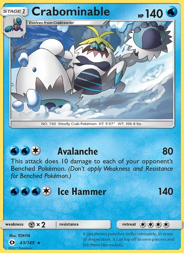 Crabominable, Sun & Moon